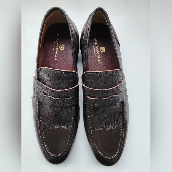 Size 10.5 - New Men\'s Bruno Magli Lastea Brown Loafer main image 6